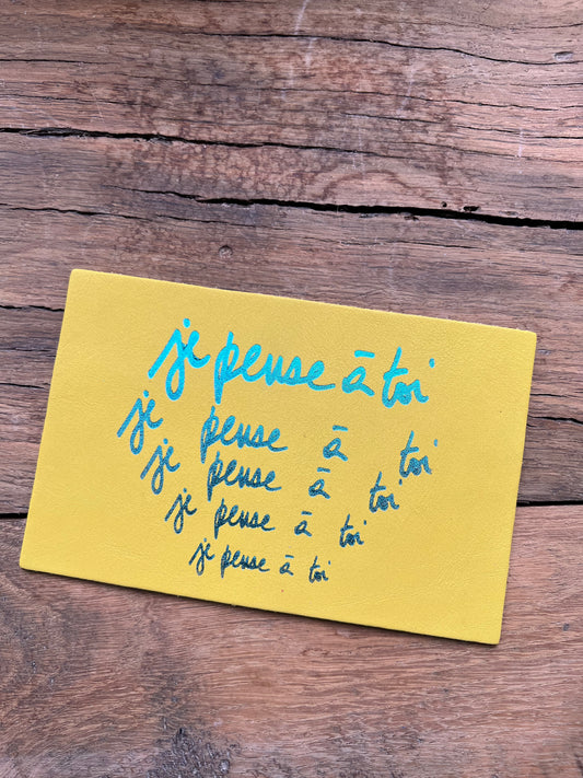 je pense a toi