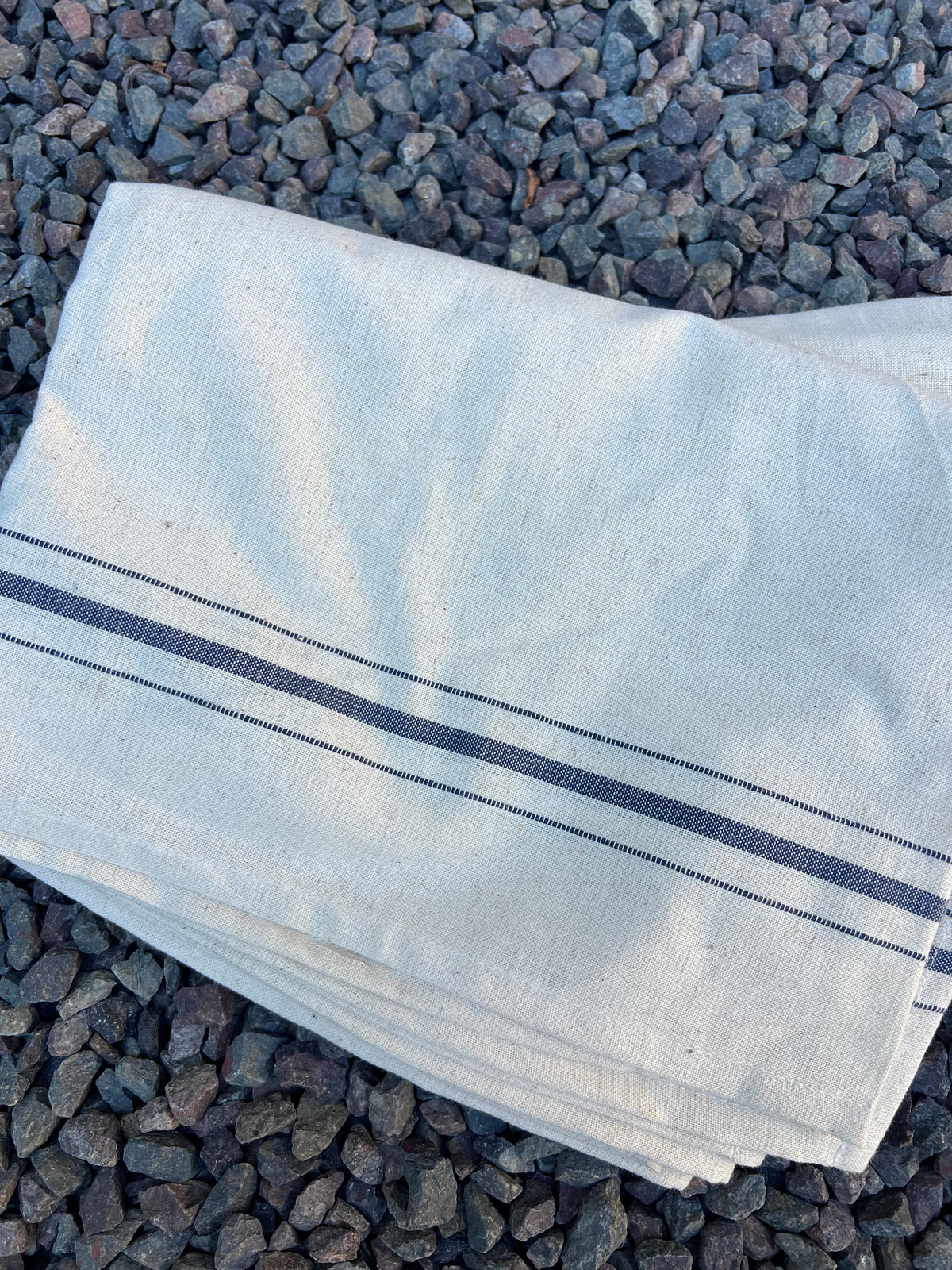 french stripe tablecloth